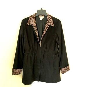 🎈Sale 20% Leopard Prints Jacket Coldwater Creek